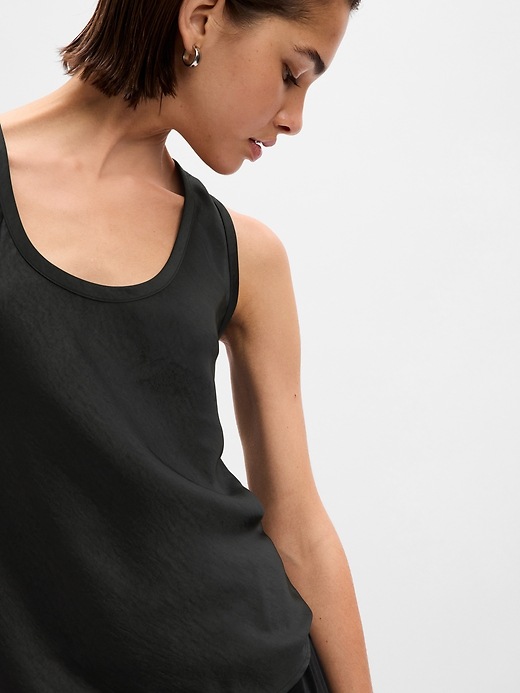 Image number 10 showing, Satin Tank Top