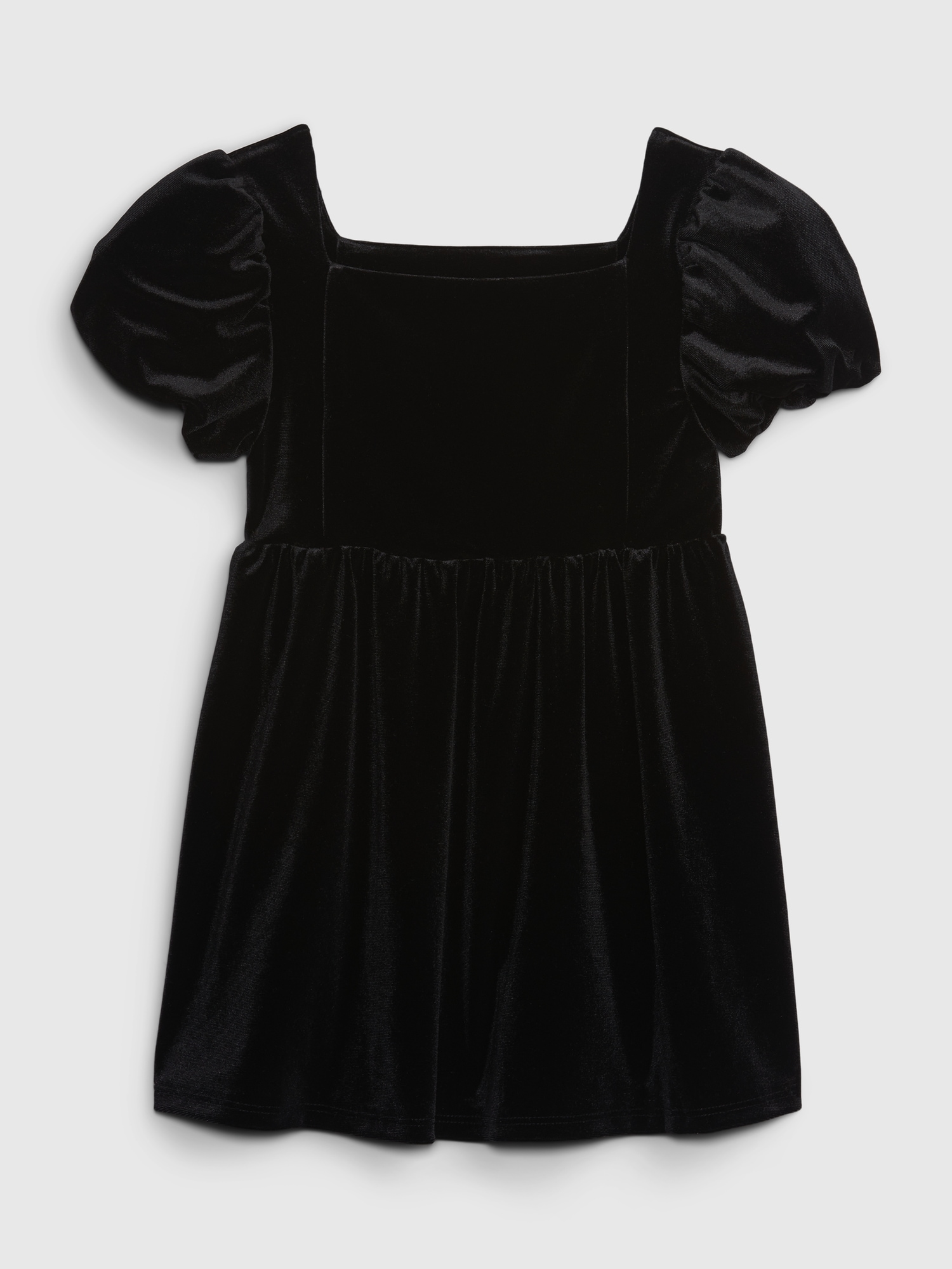 Gap Toddler Puff Sleeve Velvet Dress