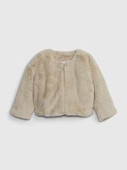 Baby Faux Fur Jacket Gap