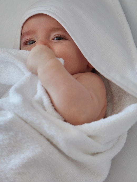 Image number 3 showing, Honest Baby Clothing Two Pack Organic Cotton Hooded Towels