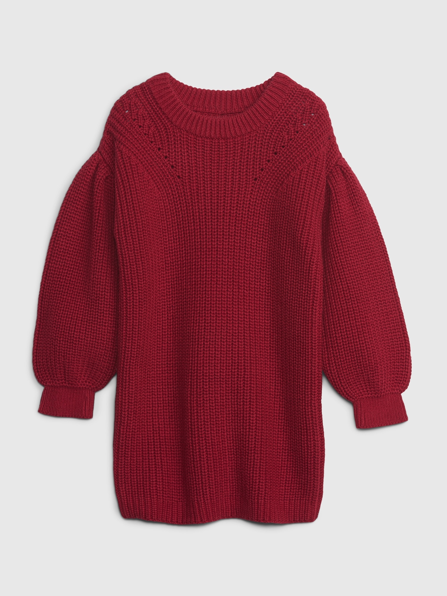 Gap Toddler Puff Sleeve Sweater Dress