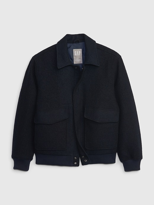 Wool Patch-Pocket Jacket | Gap