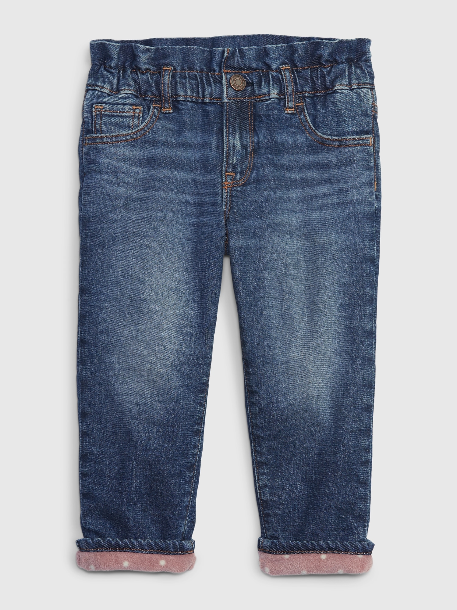 Gap Toddler Cotton Just Like Mom Lined Jeans