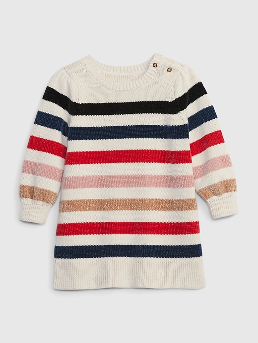 Baby Stripe Sweater Dress Gap