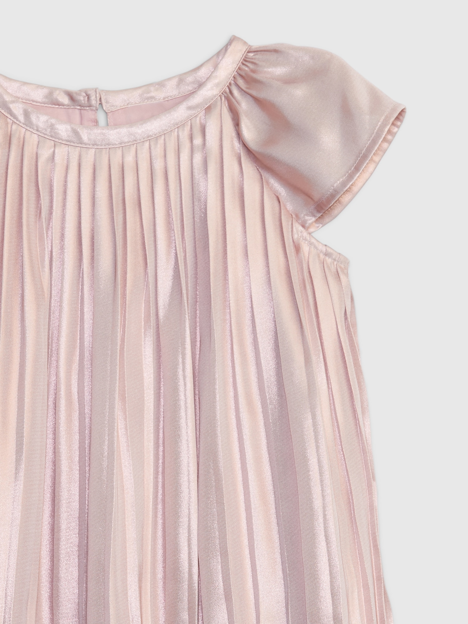 Toddler Metallic Pleated Dress Gap