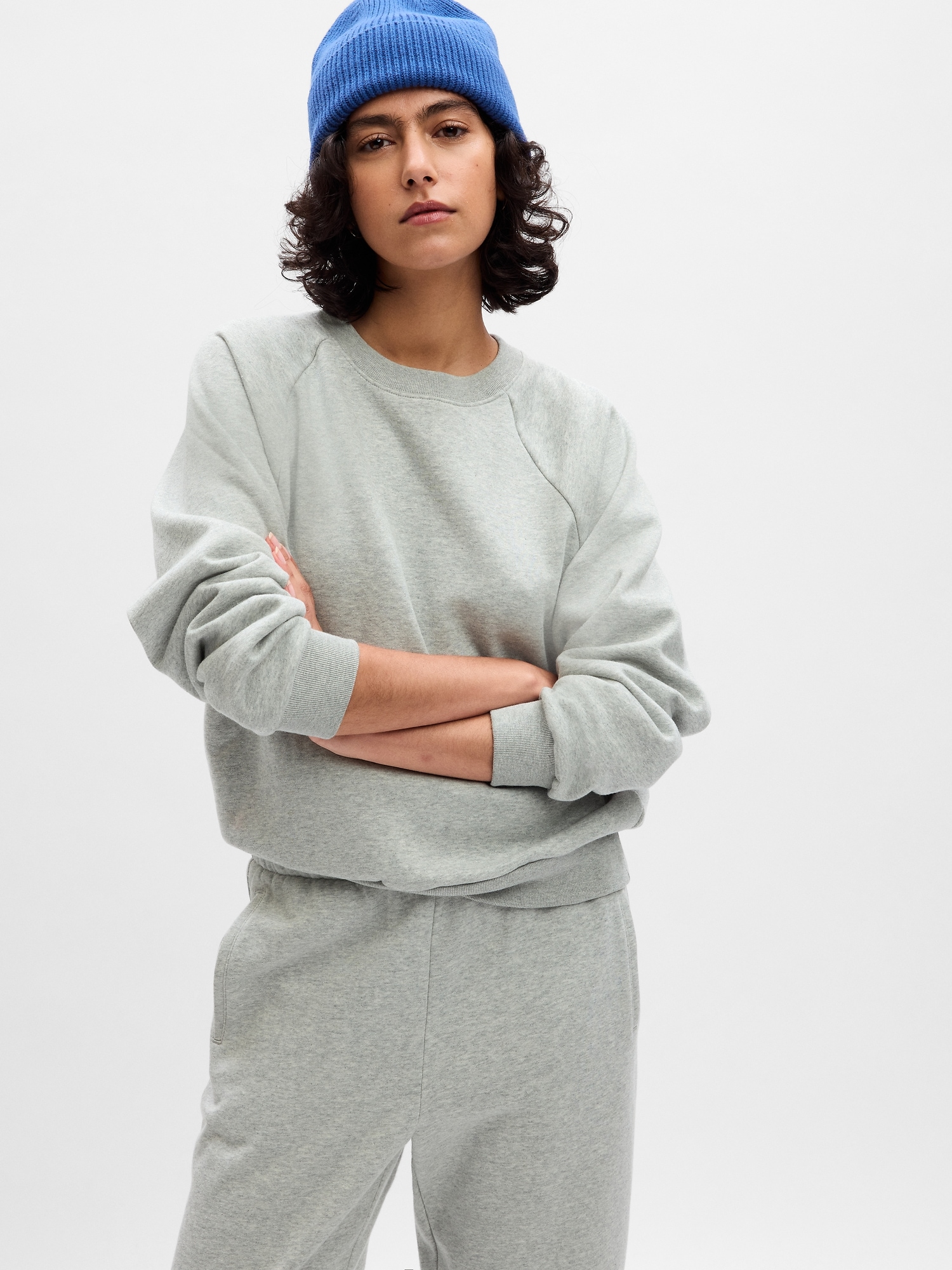 Vintage Soft Raglan Sweatshirt | Gap