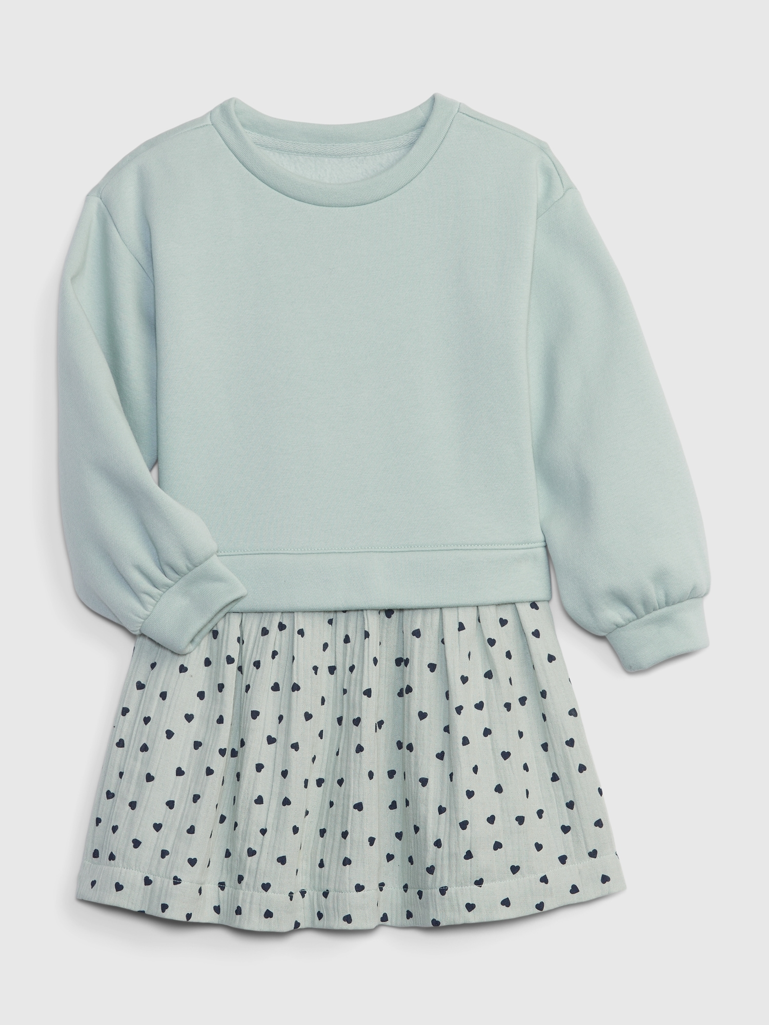 Toddler 2-in-1 Sweatshirt Dress