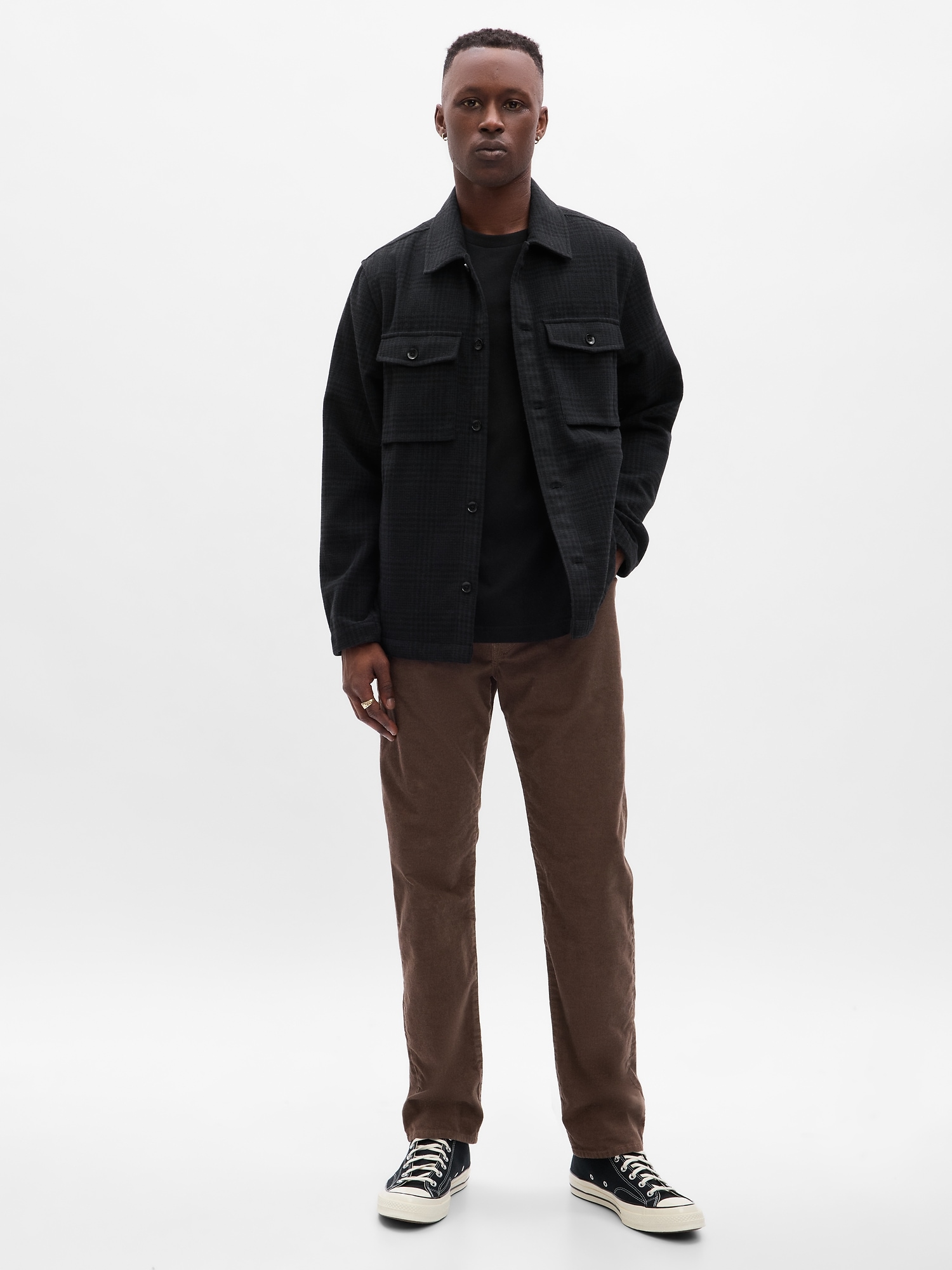 Corduroy Straight Pants in GapFlex