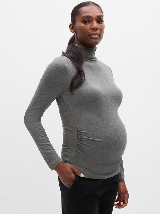 Maternity turtleneck tops shop