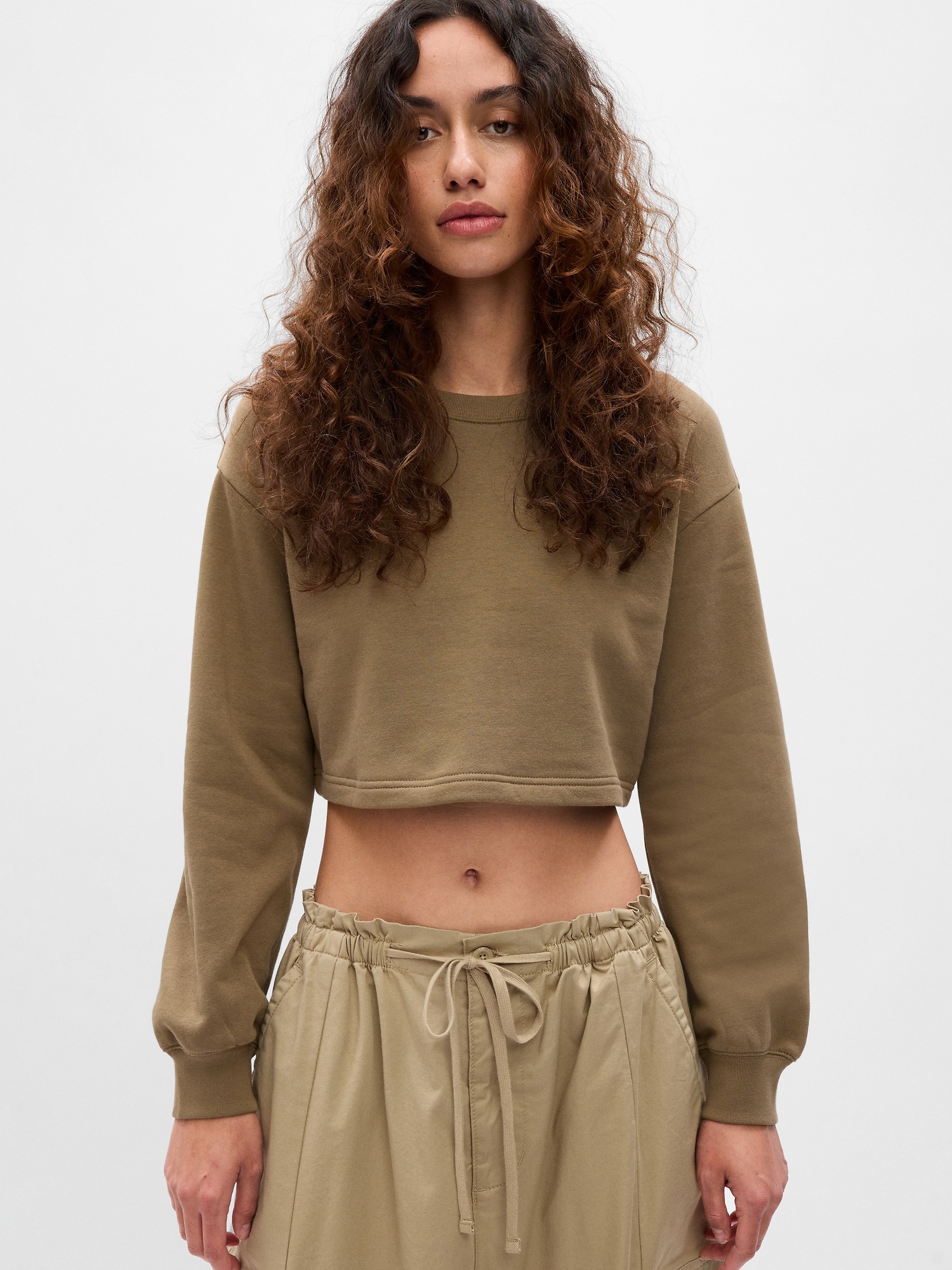 Gap Vintage Soft Cropped Sweatshirt