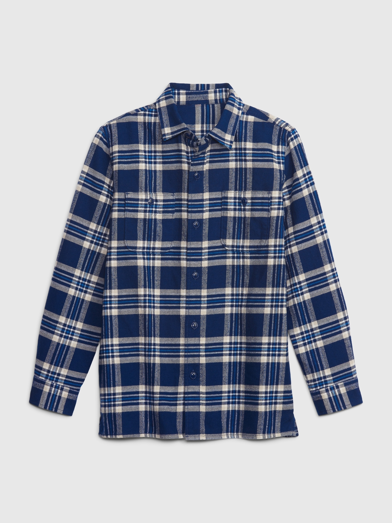 Gap Kids Organic Cotton Flannel Shirt