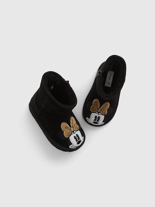 Gap Disney Baby Toddler Minnie Mouse Cozy Boots Gap