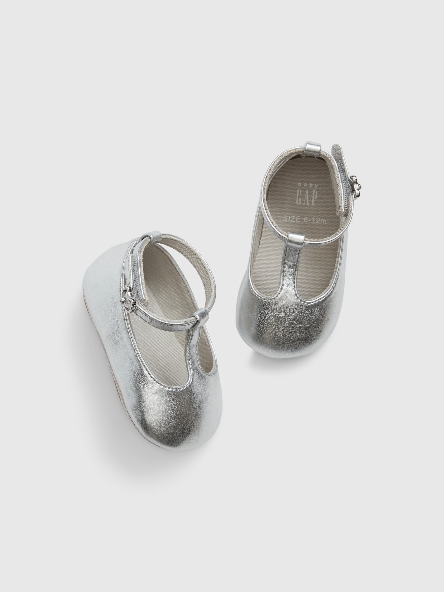 Gap Baby Metallic T-Strap Flats