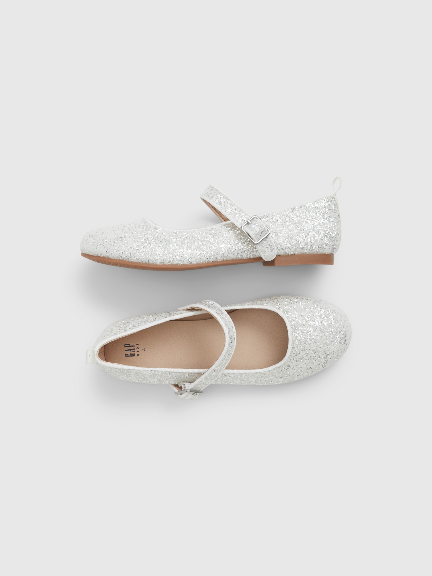 Gap Kids Glitter Mary Jane Flats