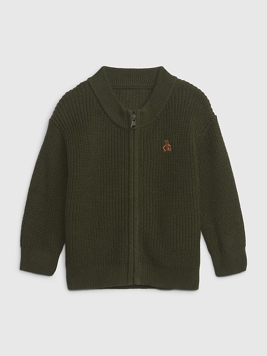 Image number 1 showing, Baby Zip Sweater Cardigan