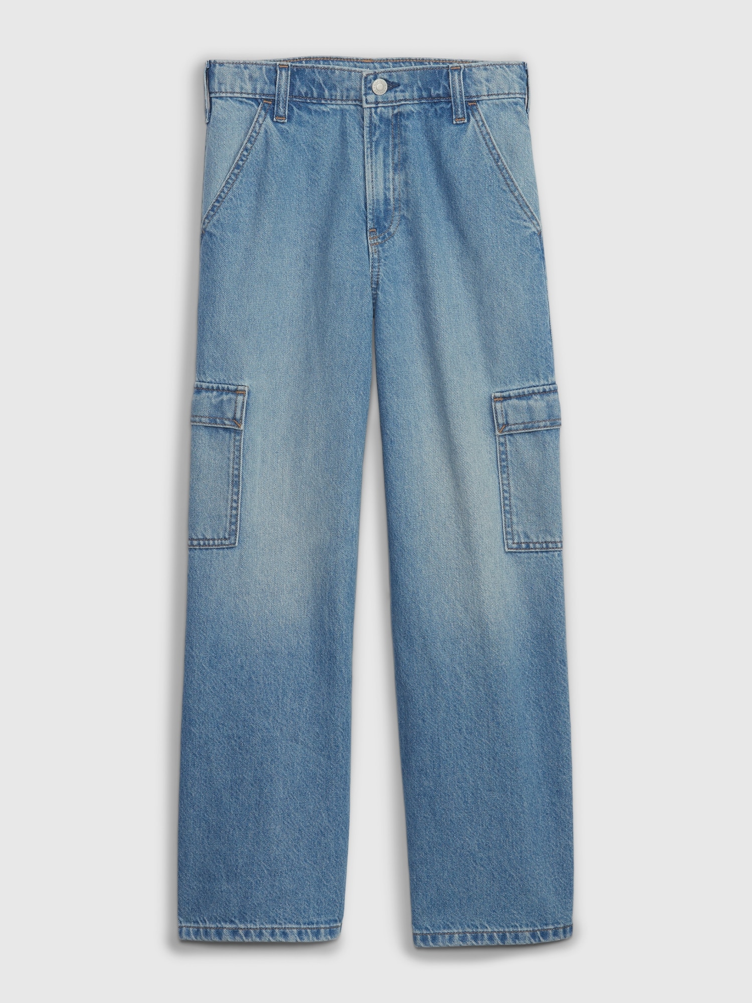 Kids Low Stride Cargo Jeans | Gap