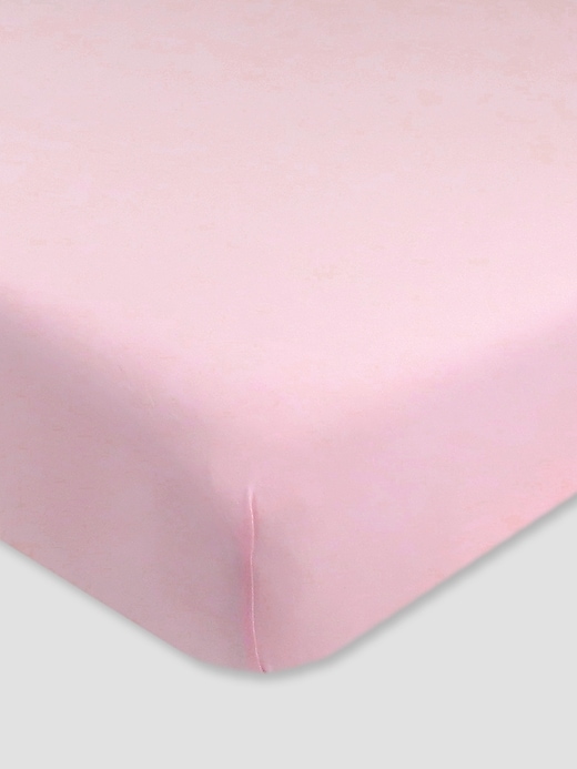 Image number 1 showing, Honest Baby Clothing Organic Cotton Fitted Crib Sheet