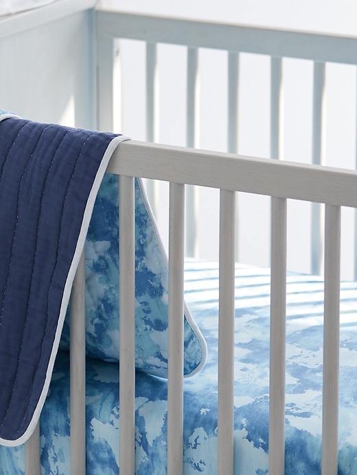 Image number 2 showing, Honest Baby Clothing Organic Cotton Fitted Crib Sheet