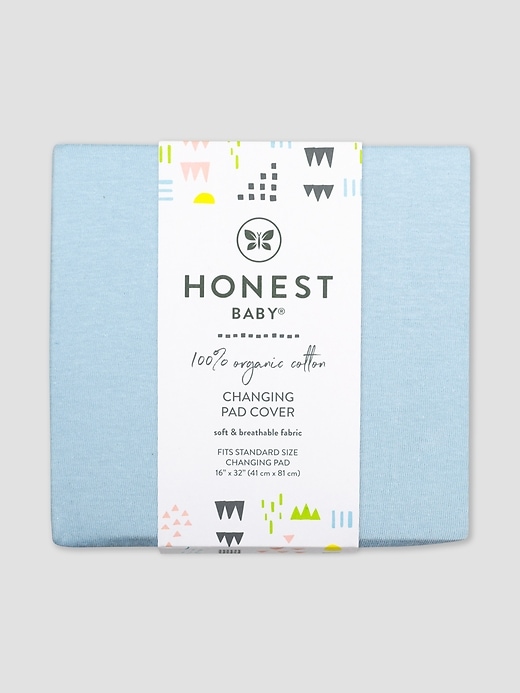 Image number 2 showing, Honest Baby Clothing Organic Cotton Changing Pad Cover