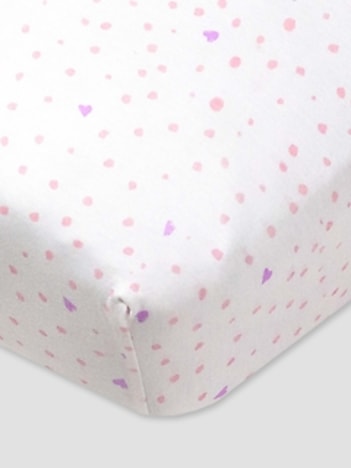 Honest Baby Clothing Organic Cotton Fitted Crib Sheet