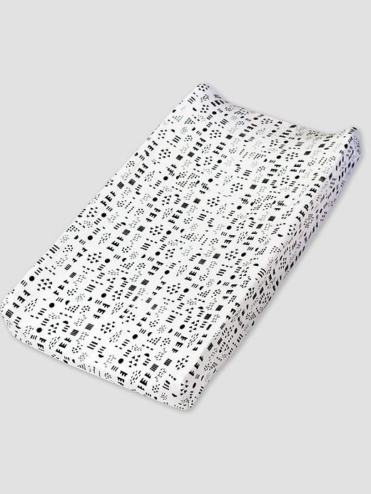 Image number 1 showing, Honest Baby Clothing Organic Cotton Changing Pad Cover