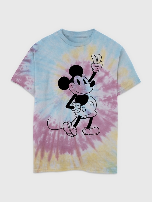 Image number 1 showing, Kids Mickey Tie Dye Tee
