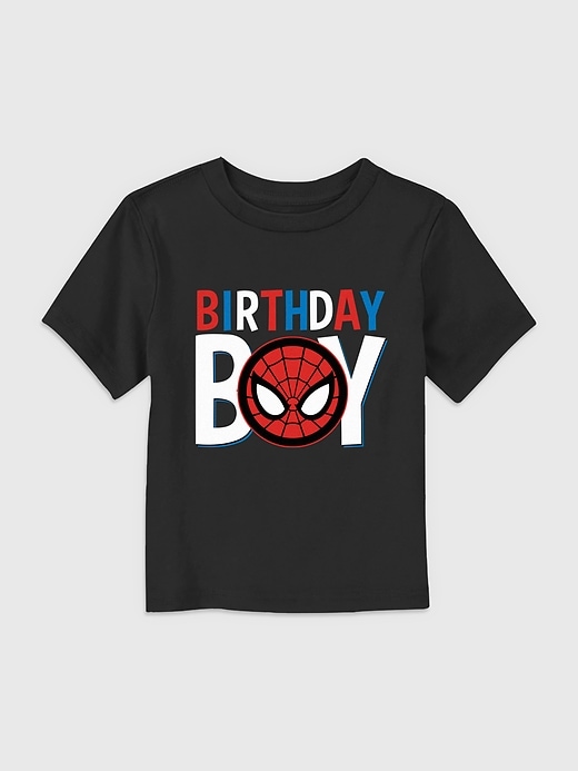 View large product image 1 of 3. Toddler SpiderRex Birthday Tee