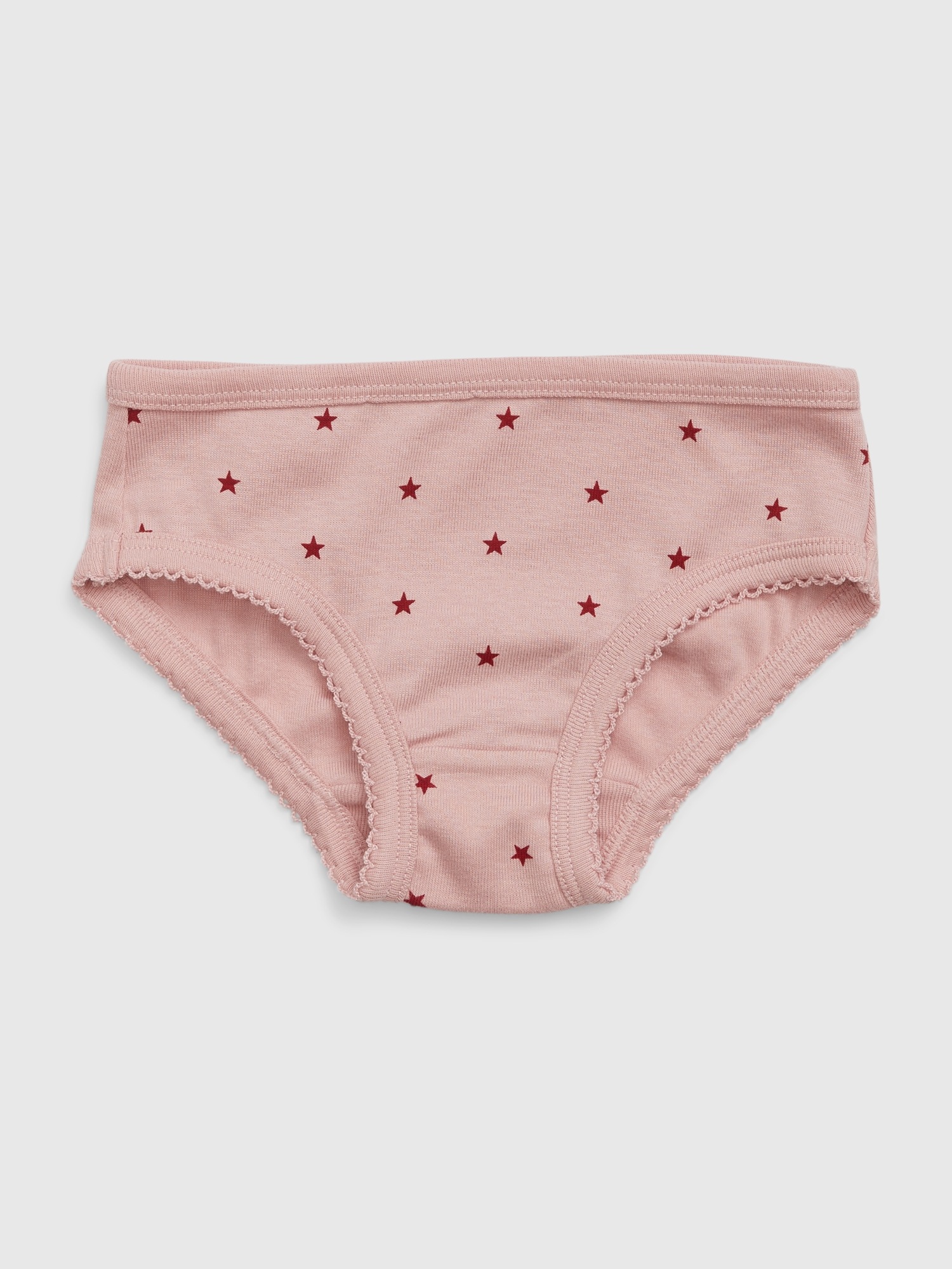 Carter's 7pc Kid Girl Lilac Floral Stretch Cotton Bikini Briefs (a little below waste)