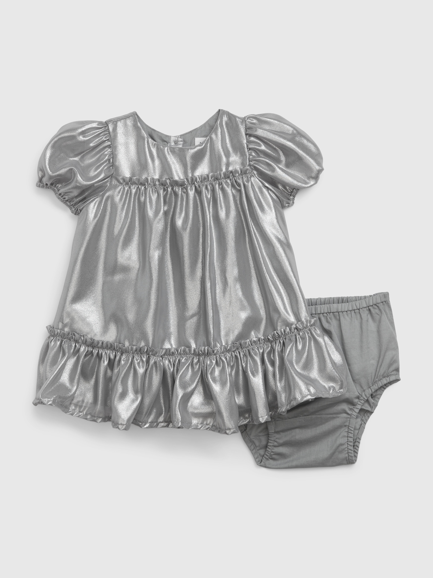 Gap Baby Metallic Satin Dress