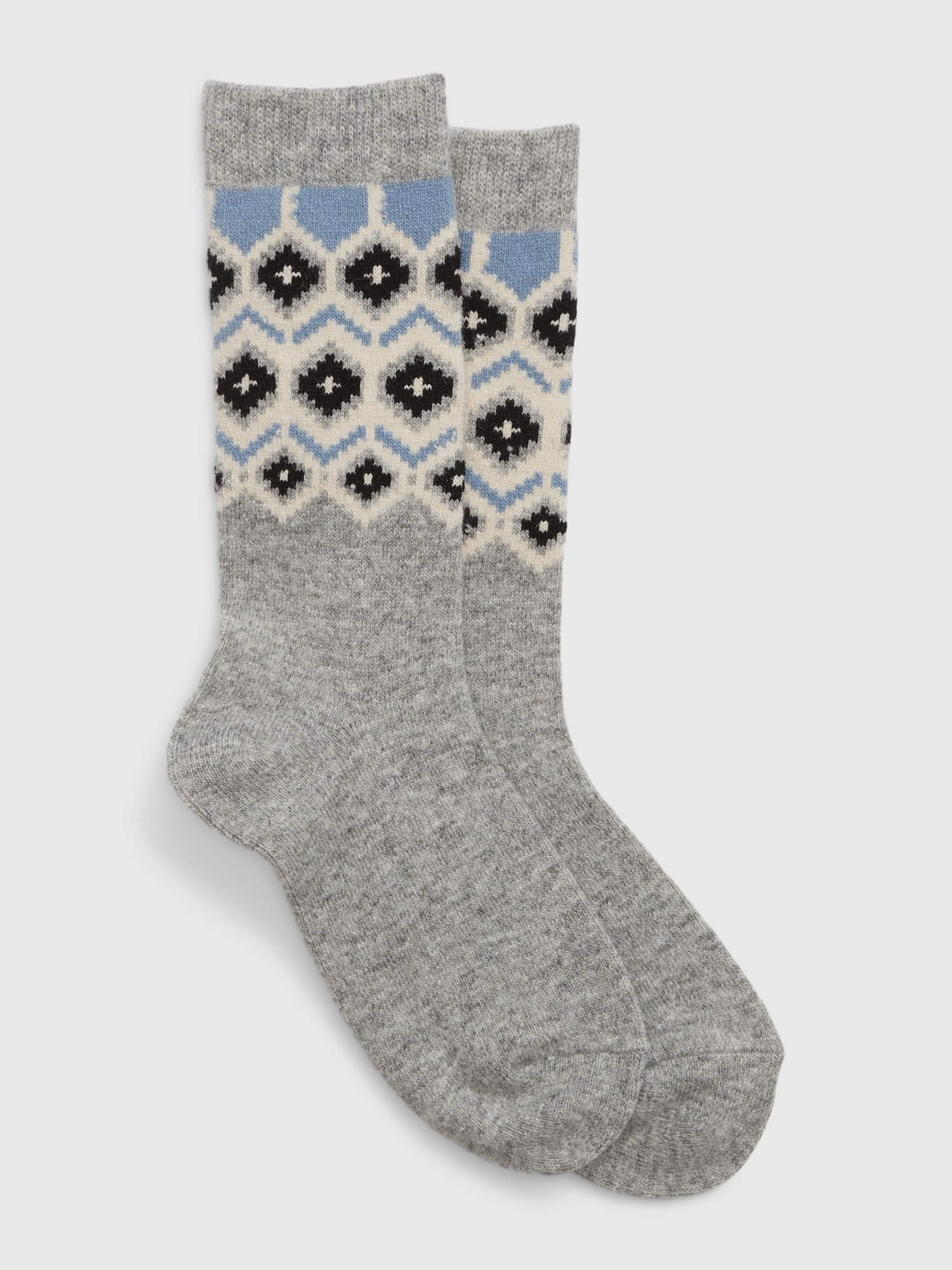 Fair Isle Crew Socks | Gap