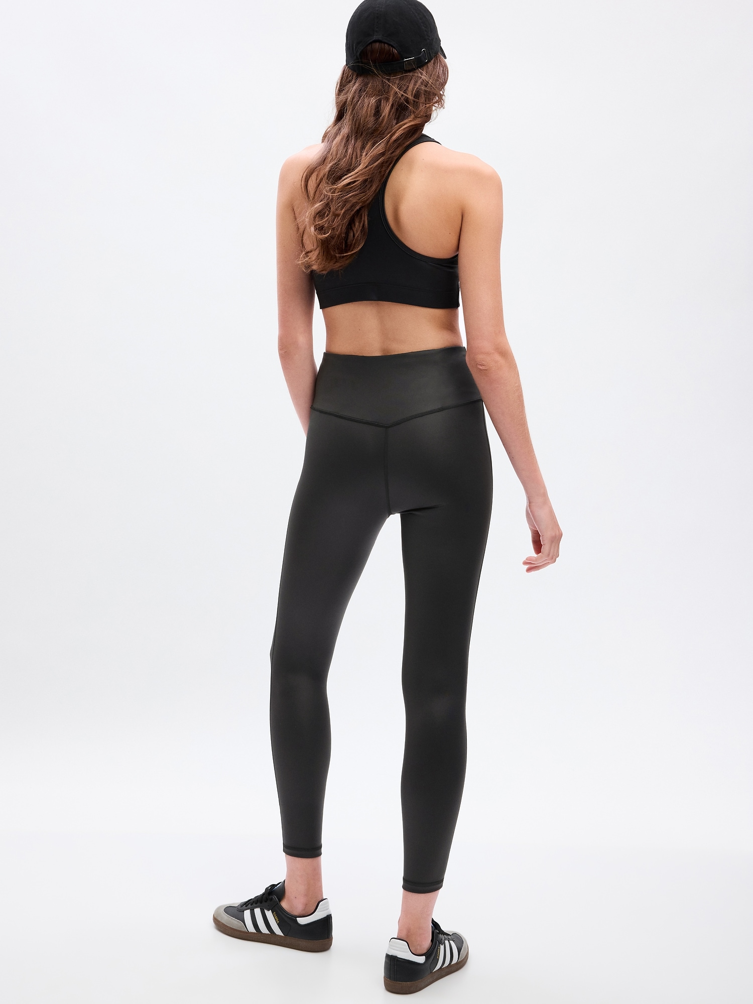 Gap Black High Waisted Full Length Leggings