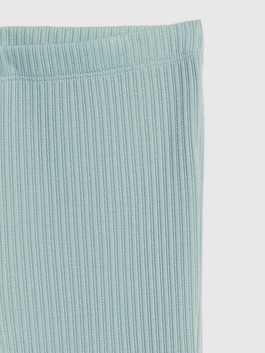 2 of 8 showing, with the color light blue of product Kids Recycled Pointelle PJ Pant