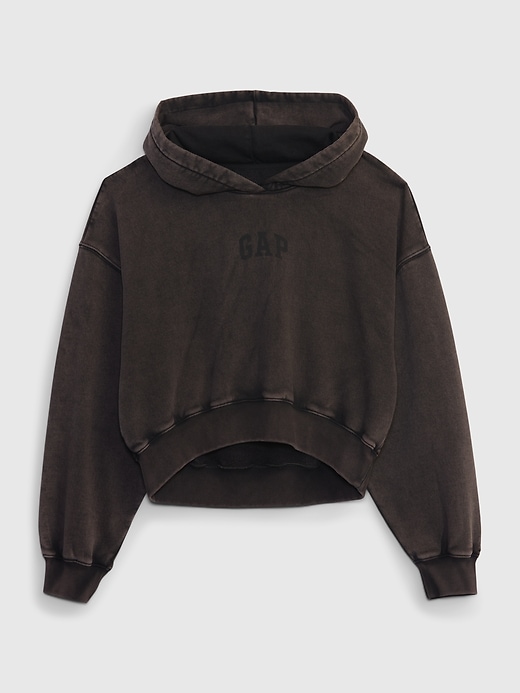 Image number 6 showing, Arch Logo Cropped Hoodie