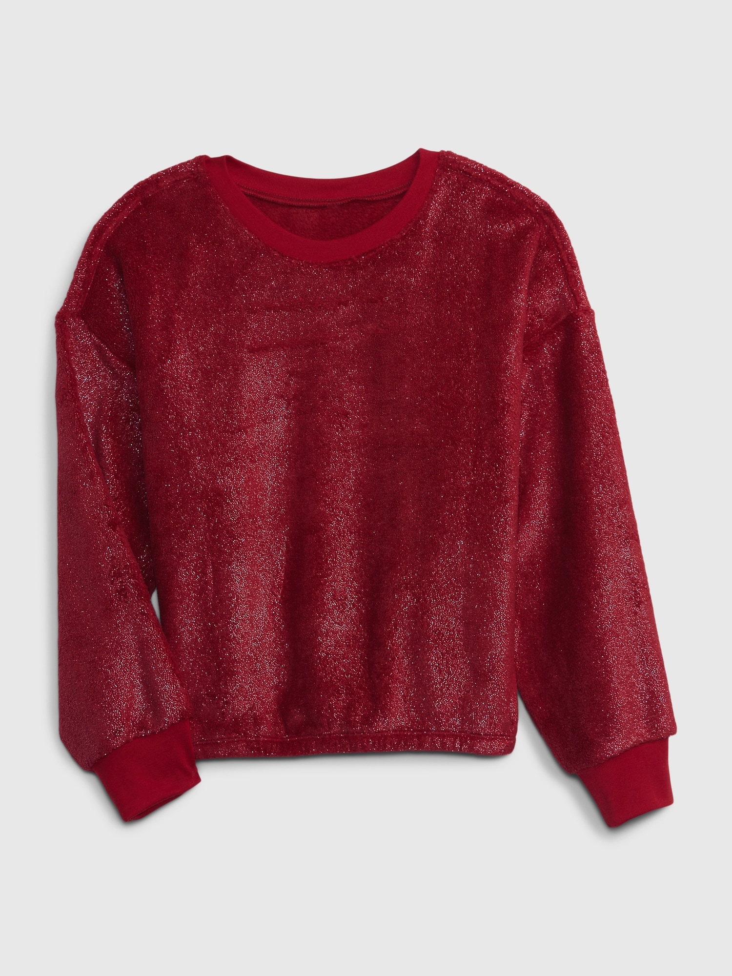 Gap Kids Recycled Fuzzy PJ Top