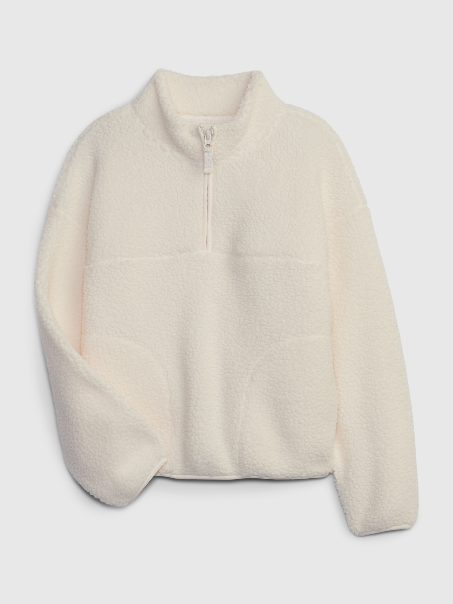 Kids Half-Zip Sherpa Pullover | Gap