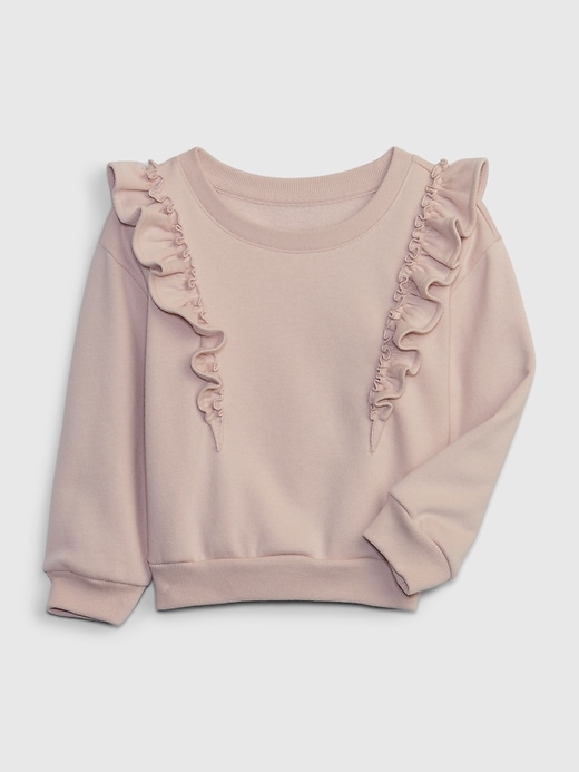 1 of 8 showing, with the color dull rose of product Toddler Sweatshirt