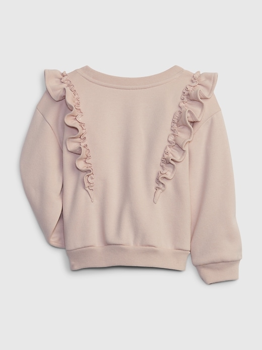 2 of 8 showing, with the color dull rose of product Toddler Sweatshirt