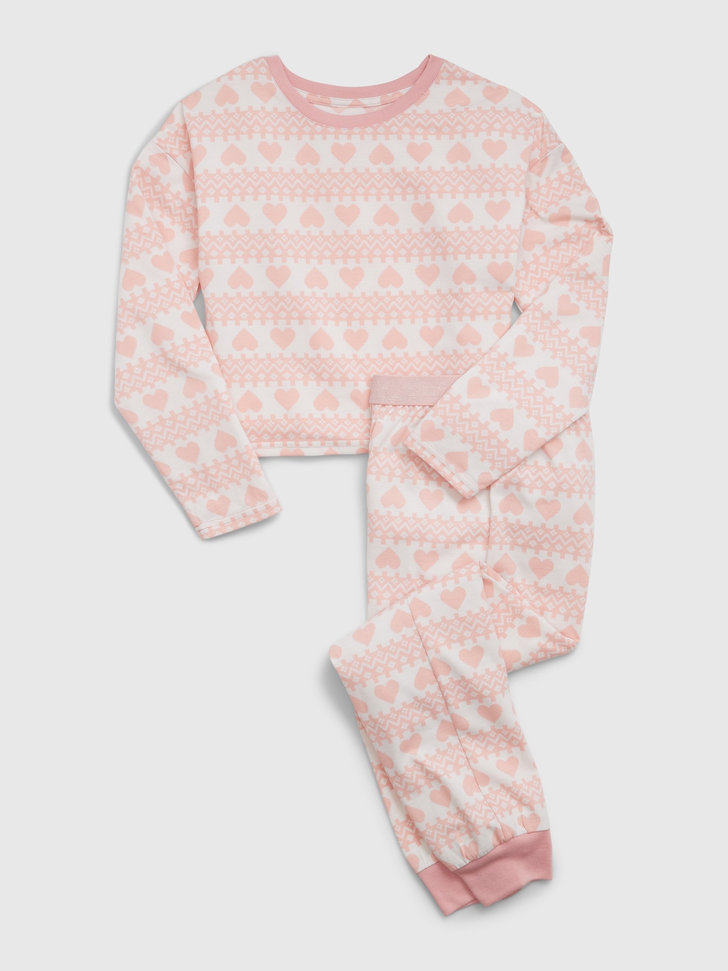 Kids Recycled Print PJ Set