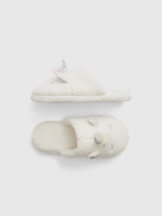 Kids Sherpa Slippers Gap