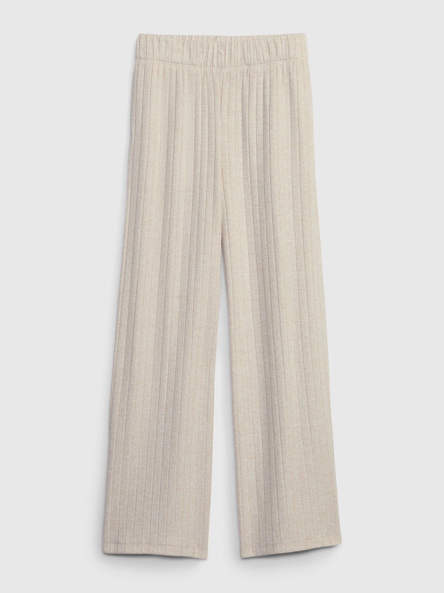 Gap Kids Softspun Wide-Leg Rib Pants