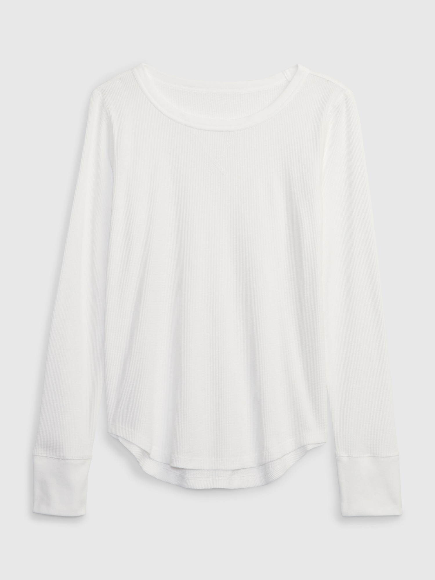 Waffle Crewneck T Shirt Gap