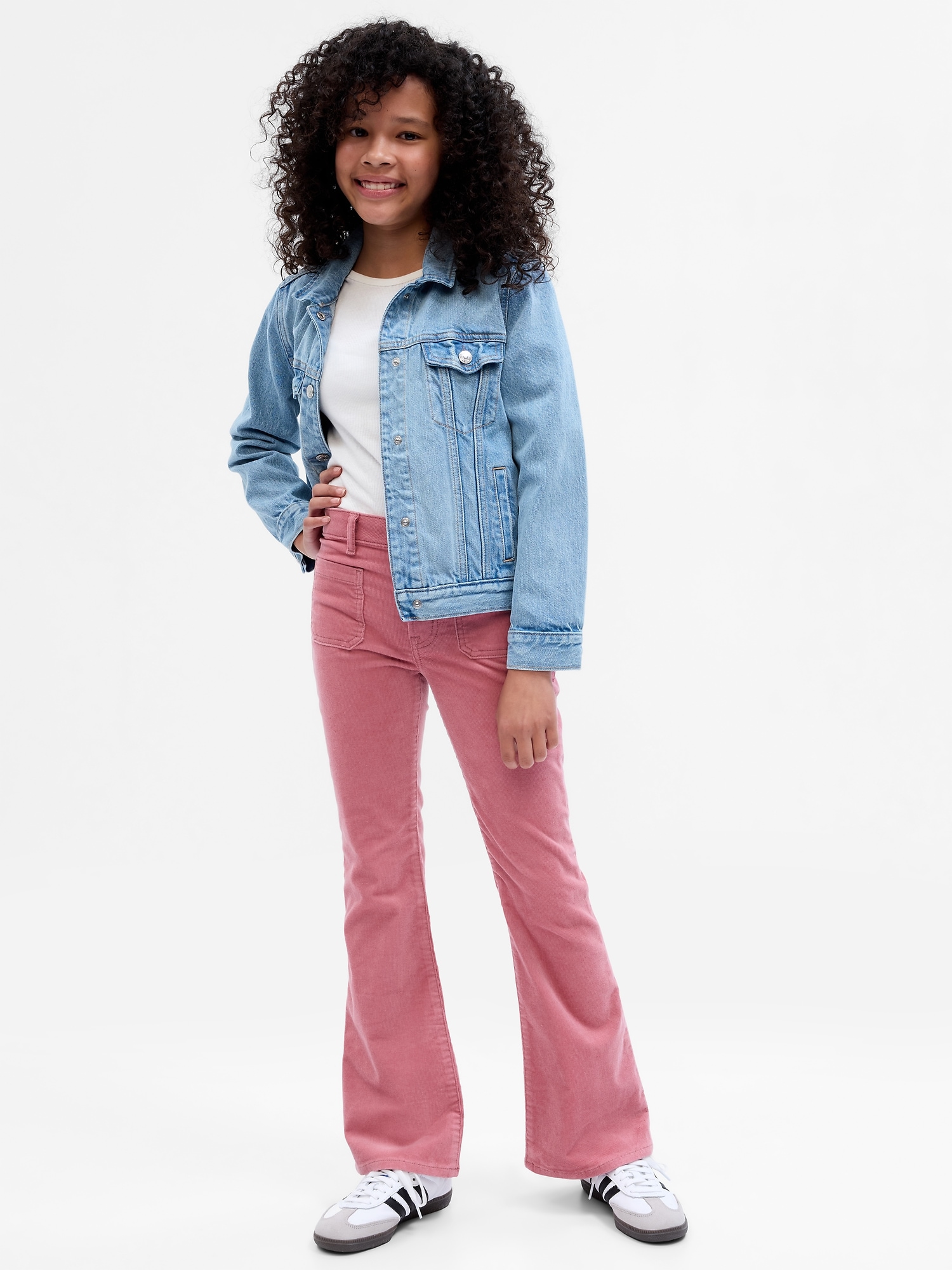 Kids High Rise Corduroy '70s Flare Jeans | Gap