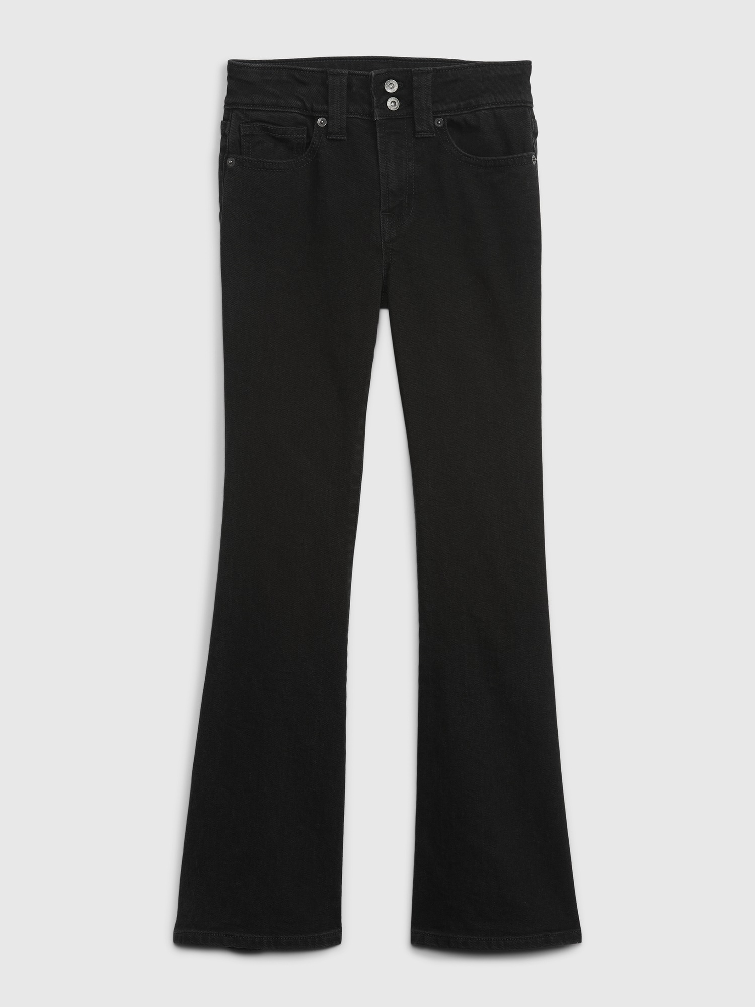 Kids high rise 70s flare jeans gap