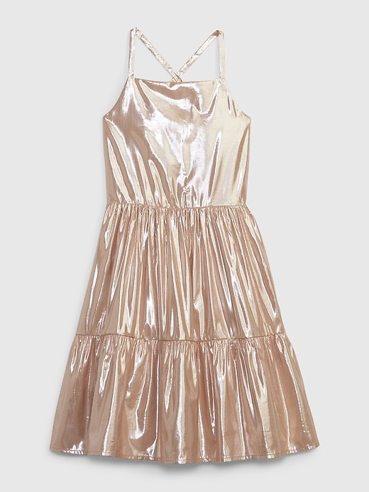 gap metallic dress Baby Metallic Dress