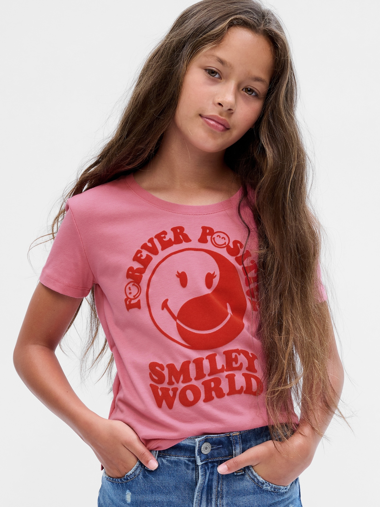 Gap × SmileyWorld® Kids Graphic T-Shirt | Gap