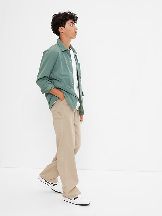 1 of 8 showing, with the color khaki of product Teen Carpenter Pants