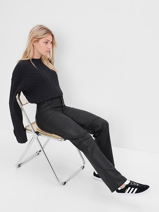 1 of 8 showing, with the color black of product Teen '90s Loose Jeans