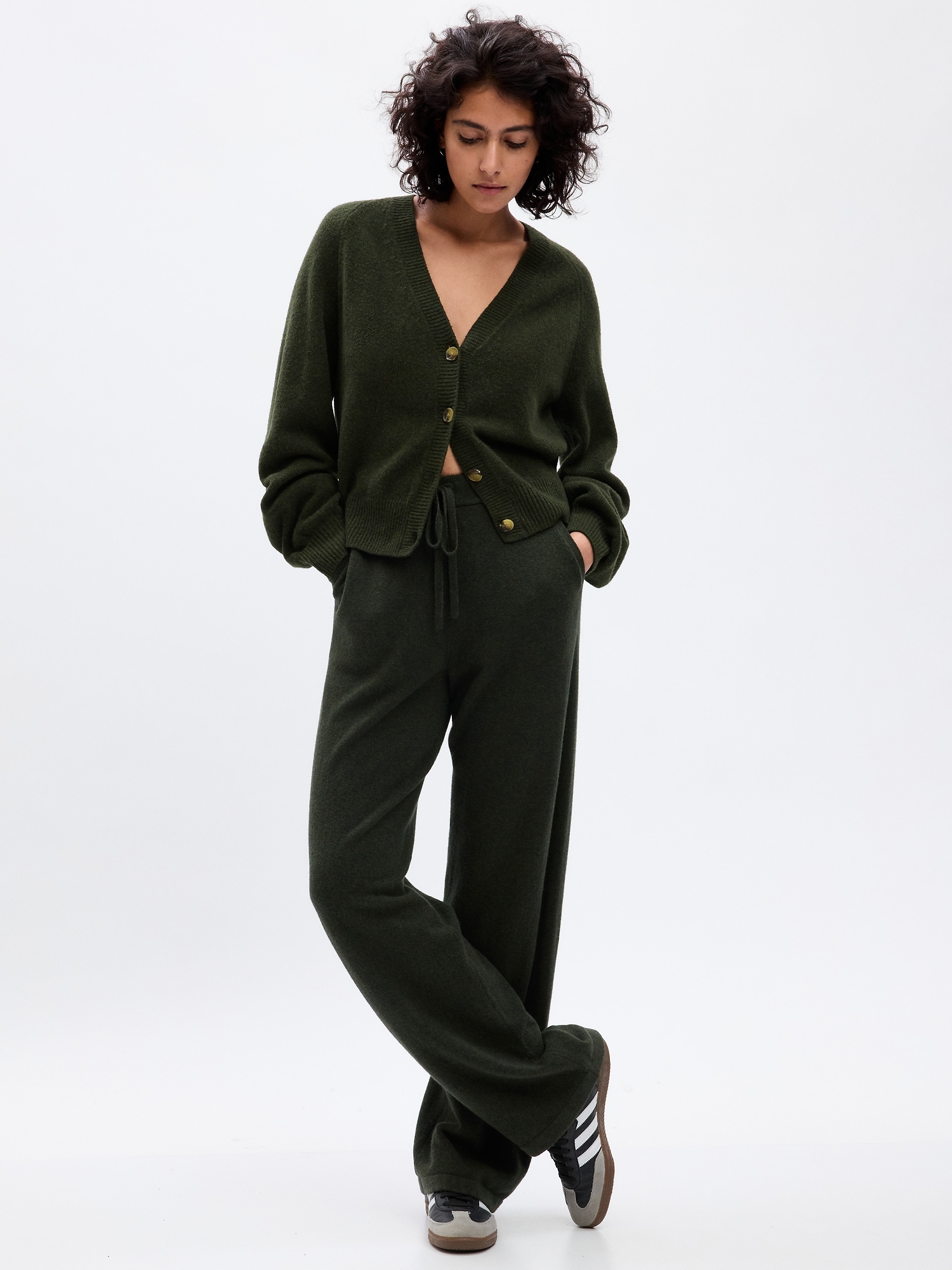 CashSoft Balloon Sleeve Cardigan | Gap