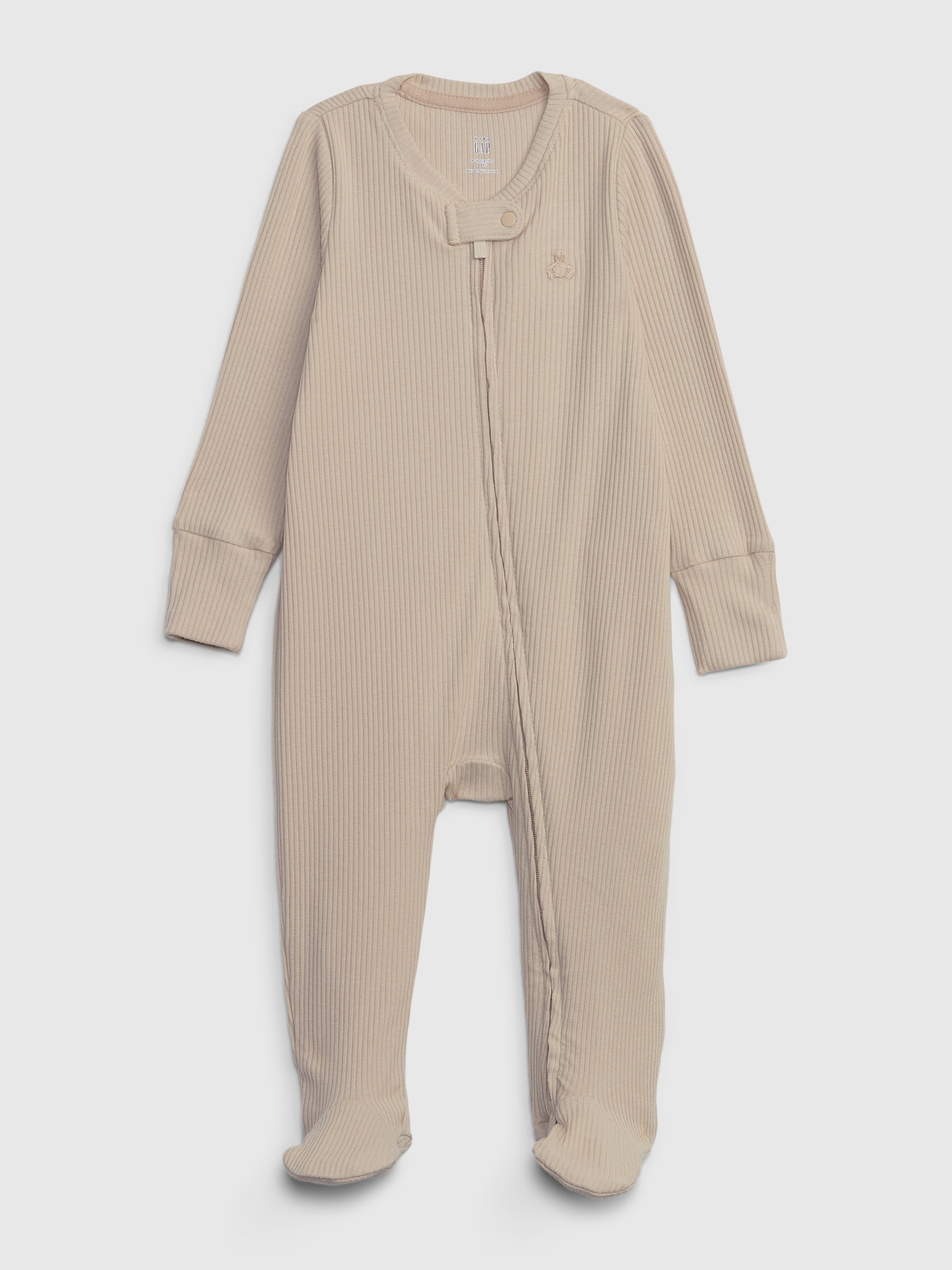 Gap Baby First Favorites TinyRib Footed One-Piece