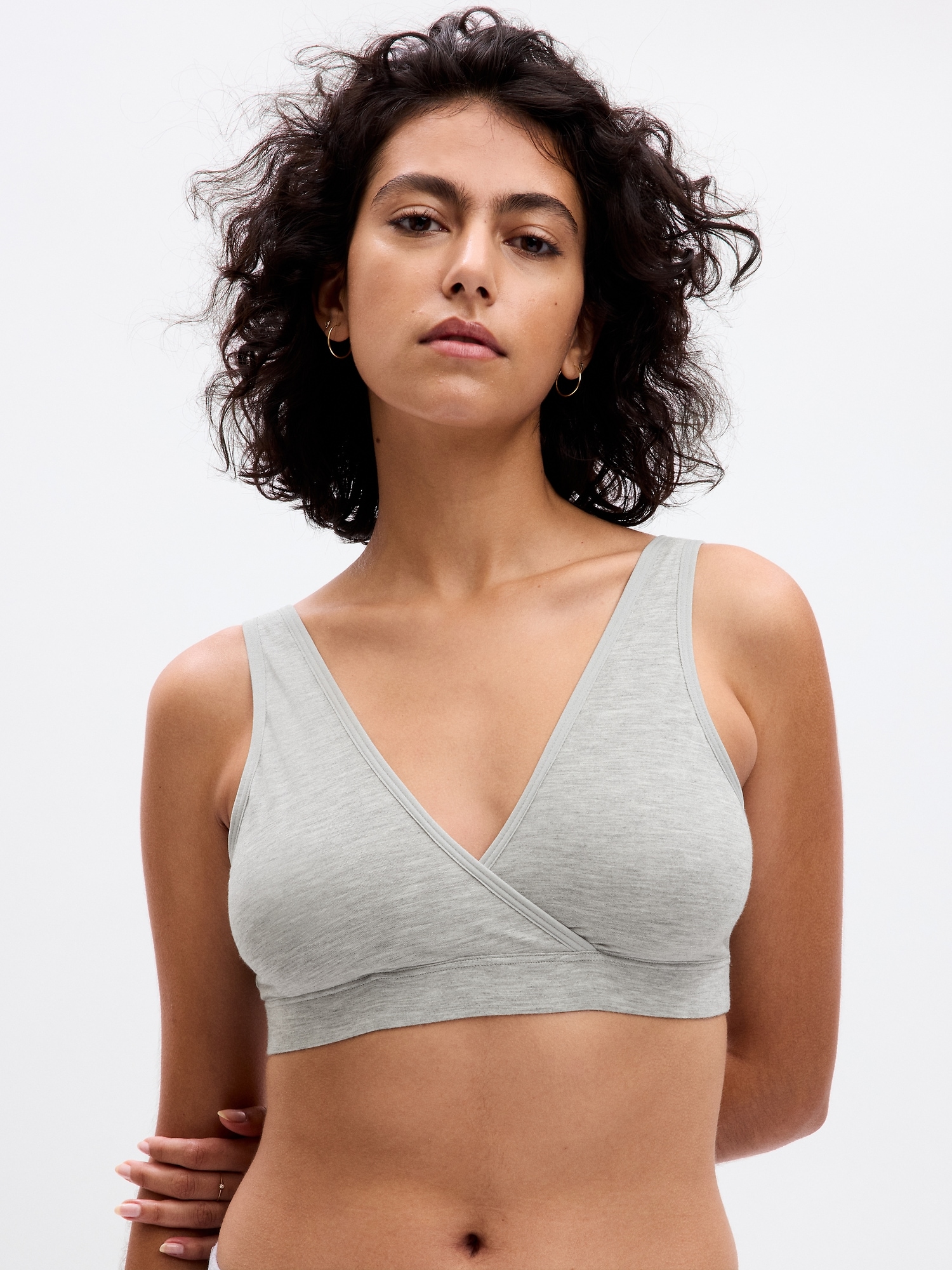 Maternity Nursing Lounge Bralette - Gray